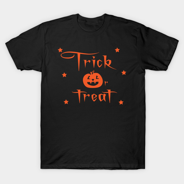 Trick Or Treat Halloween in Orange